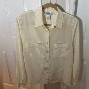 Chaus blouse vintage women’s size 14. Excellent condition.Rare find.